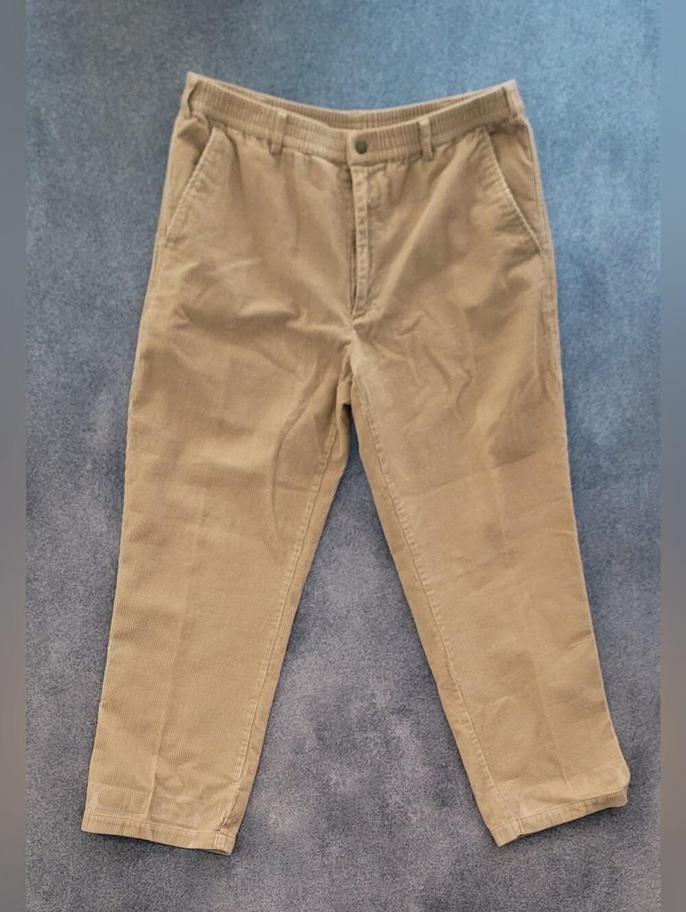 Vintage Stag Hill By Haband Corduroy Light Brown Cotton Pants Men Size 36 M